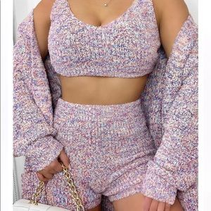 FASHION NOVA Sweet Candy 3 piece Set BNWT